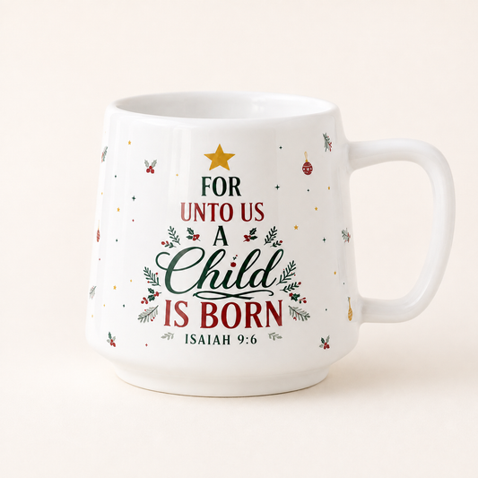 A Child Is Born Mug